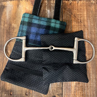 Bit Warmer-Green and Blue Plaid