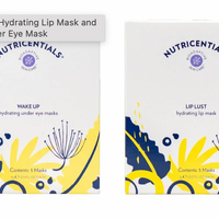 Nutricentials® Hydrating Lip Mask and Hydrating Under Eye Mask