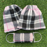 Bit Warmer-Pink Plaid