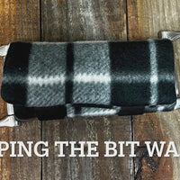 Bit Warmer- Black Plaid