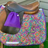 English Stirrup Covers-Paisley - Sister Sue's Closet