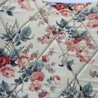 English all purpose Saddle Pad-Tan Flower Bouquet - Sister Sue's Closet