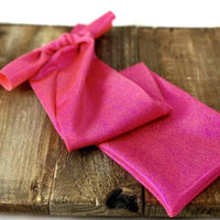 Horse Tail Bag or Man Bag-Hot Pink Hologram Foil - Sister Sue's Closet