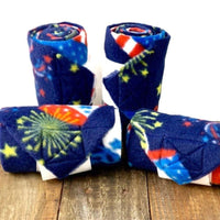 Polo Wraps or Stable Wraps-Fireworks - Sister Sue's Closet