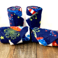 Polo Wraps or Stable Wraps-Fireworks - Sister Sue's Closet