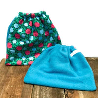 English Stirrup Covers-Hot Pink Burst - Sister Sue's Closet