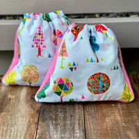 English Stirrup Covers-Tree Garden - Sister Sue's Closet