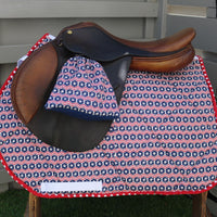 English Stirrup Covers-Americana - Sister Sue's Closet