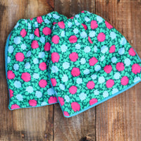 English Stirrup Covers-Hot Pink Burst - Sister Sue's Closet