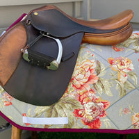 Waverly Floral All-Purpose English Saddle Pad for Sale
