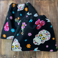 Stirrup Covers-Skulls