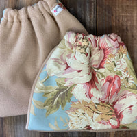 English Stirrup Covers-English Floral Garden