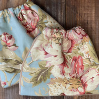 English Stirrup Covers-English Floral Garden