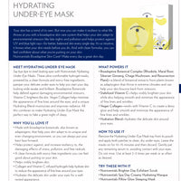 Nutricentials® Hydrating Lip Mask and Hydrating Under Eye Mask