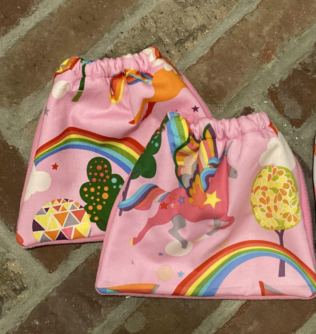 English Stirrup Covers-Pink Unicorn - Sister Sue's Closet