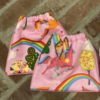 English Stirrup Covers-Pink Unicorn - Sister Sue's Closet