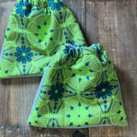 Stirrup Cover Green Prism
