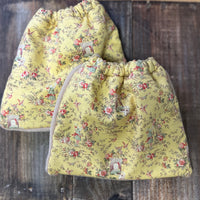 stirrup cover yellow toile