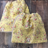 stirrup cover yellow toile