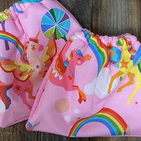 English Stirrup Covers-Pink Unicorn - Sister Sue's Closet