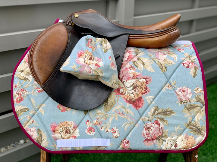 Floral Saddle Pad
