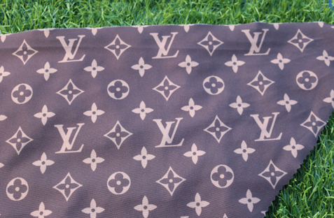 Dog Bandana Brown Louis Vuitton Inspired for Sale – Sister Sue's
