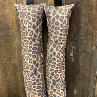 Brown and Black Leopard Boot Tree for sale