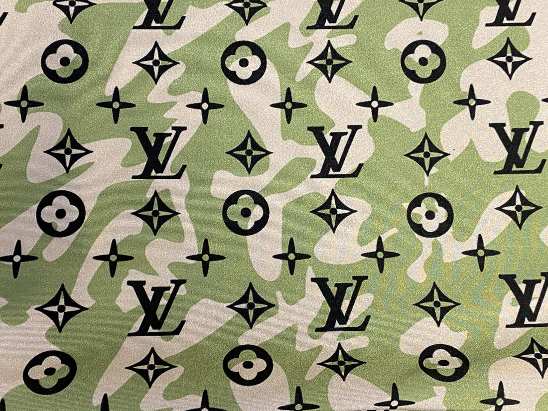 Dog Bandana Camo Monogram Inspired - Sister Sue's Closet