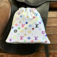 English Stirrup Covers- Inspired Logo Monogram - Sister Sue's Closet