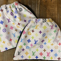 English Stirrup Covers- Inspired Logo Monogram - Sister Sue's Closet