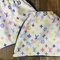 English Stirrup Covers- Inspired Logo Monogram - Sister Sue's Closet