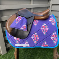English All Purpose Saddle Pad-Purple - Sister Sue's Closet