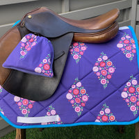 English All Purpose Saddle Pad-Purple - Sister Sue's Closet