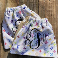 English Stirrup Covers- Inspired Logo Monogram - Sister Sue's Closet